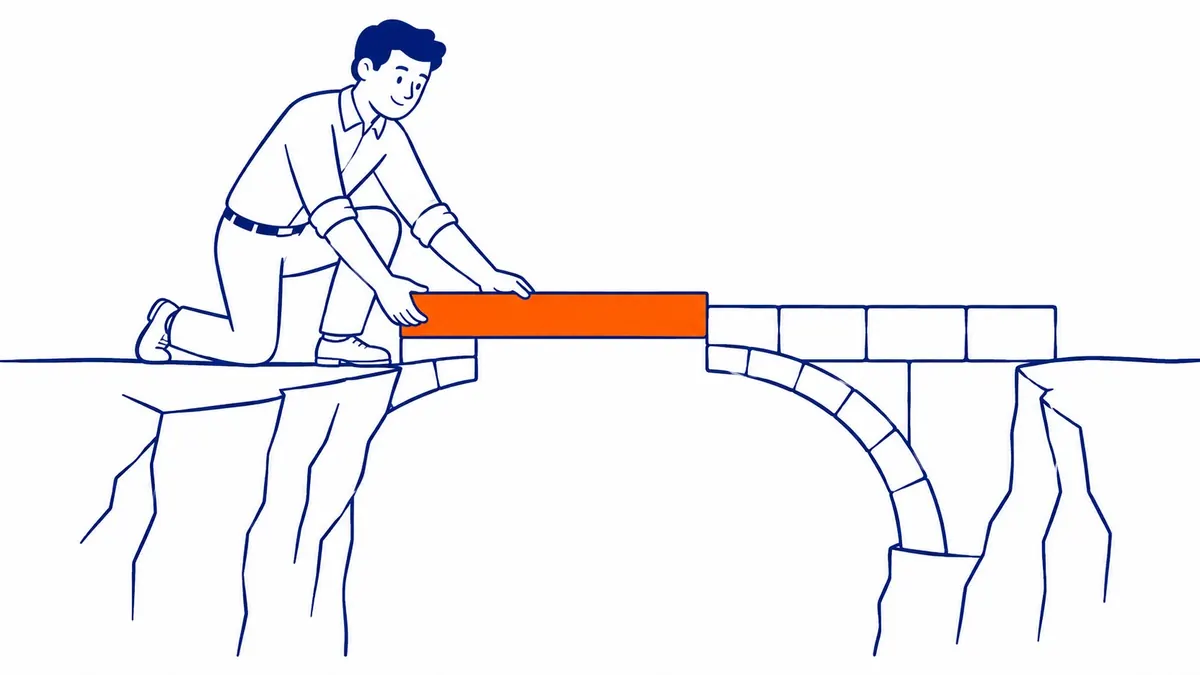 Authority signal diagram showing linked and unlinked brand mentions feeding domain trust in search engines