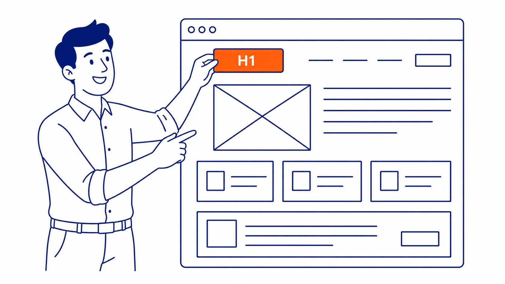 Editing an SEO title and meta description in Squarespace