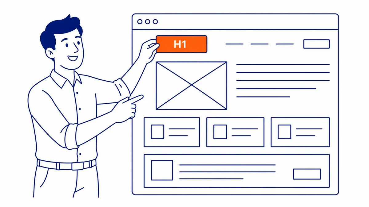 Editing an SEO title and meta description in Squarespace