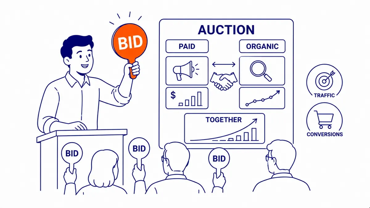 SEO and Paid Search Work Together, Not Against Each Other