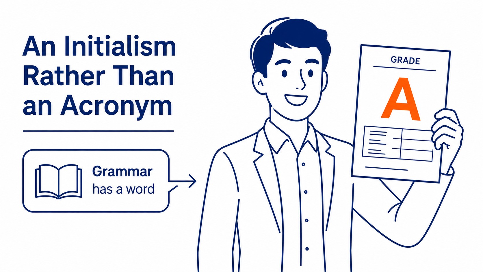 An Initialism Rather Than an Acronym