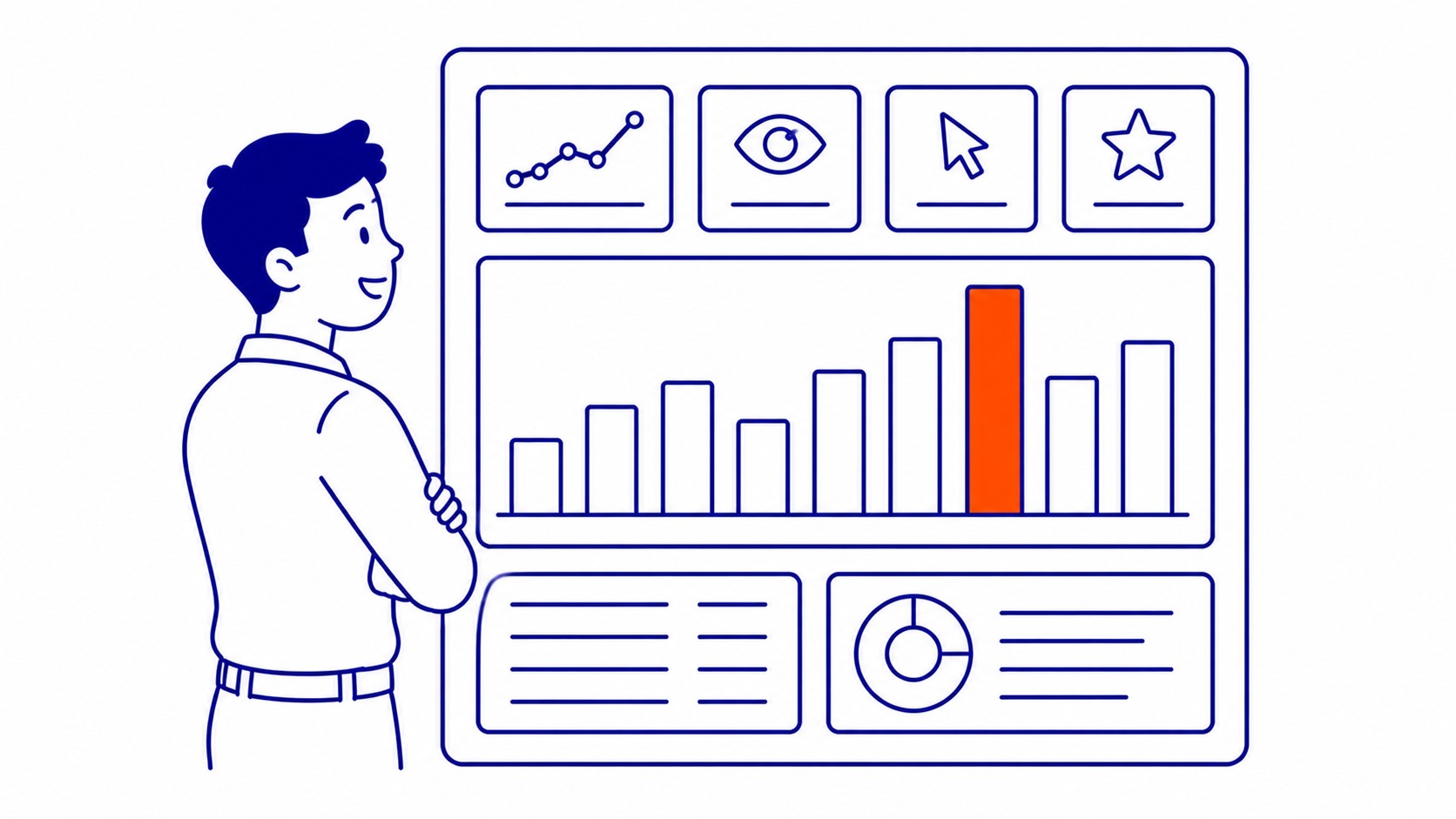 Google Search Console performance dashboard showing clicks and impressions