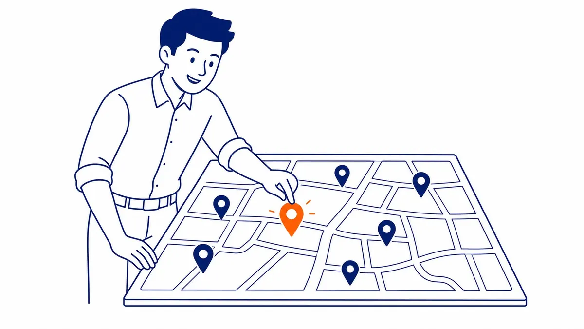 Geographic Filtering and Local SEO: City-by-city interest differs — filter to Canada and province level before drawing conclusions from the data. Illustration for Google Trends geographic filtering.