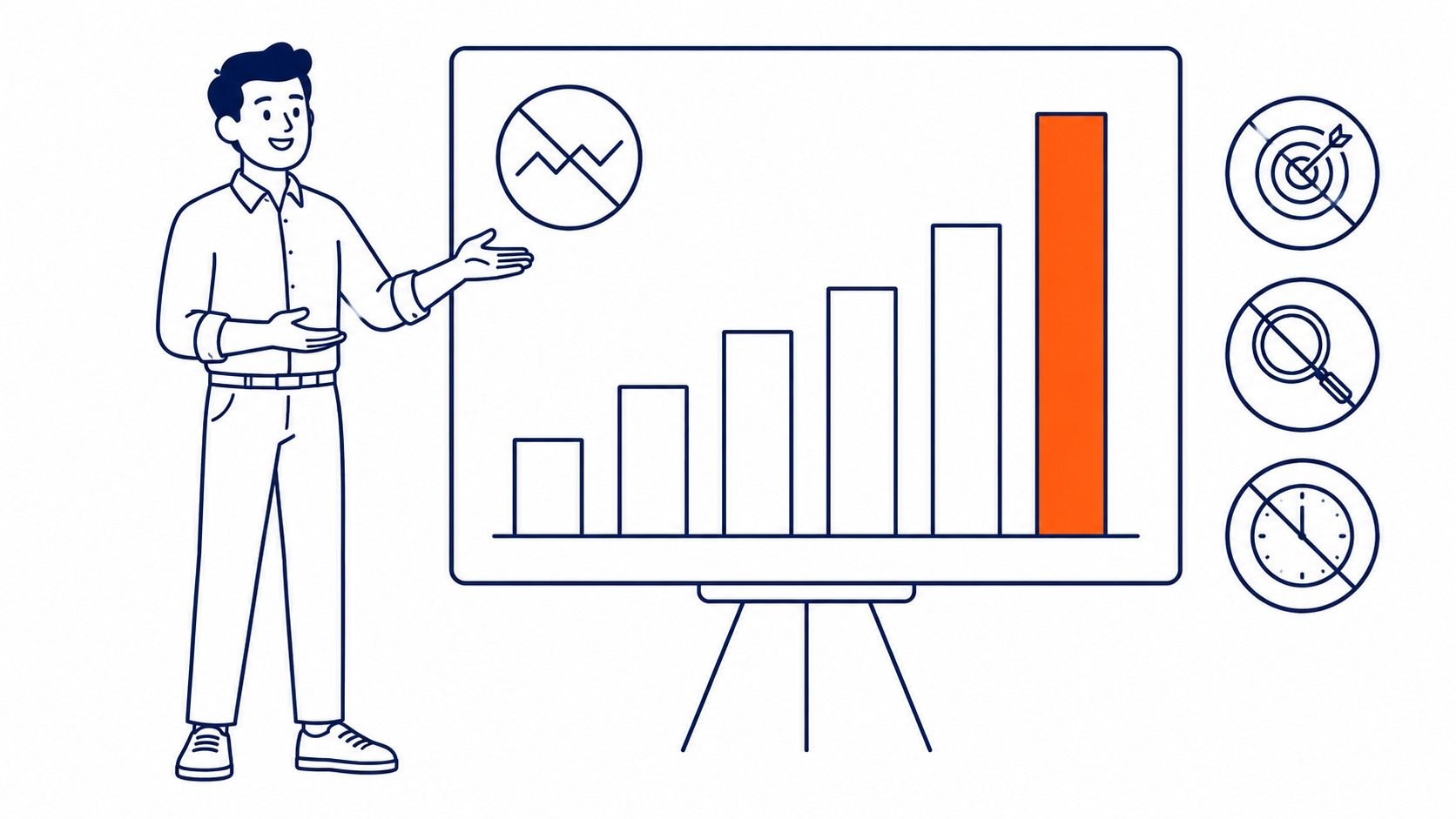 What Google Trends Cannot Do: No absolute search volumes, sampled data, and city-level limits — pair it with Ahrefs or SEMrush for actual numbers. Illustration for Google Trends limitations in SEO.