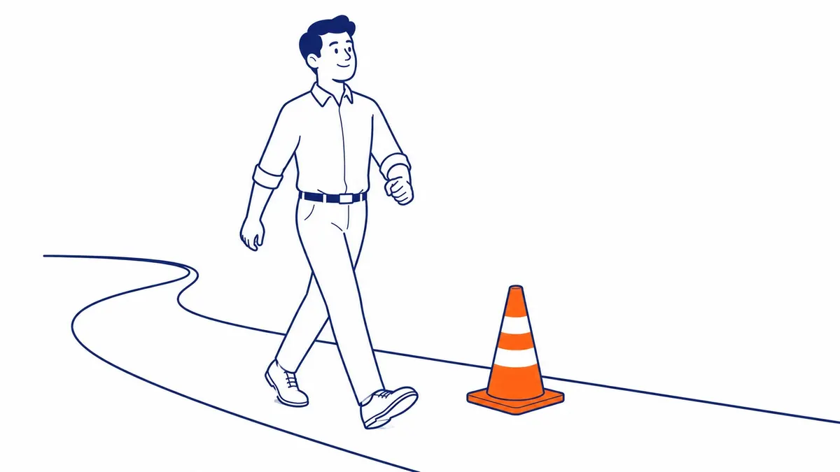 The Line Is Not Difficulty. It Is Whether You Could Check the Work.