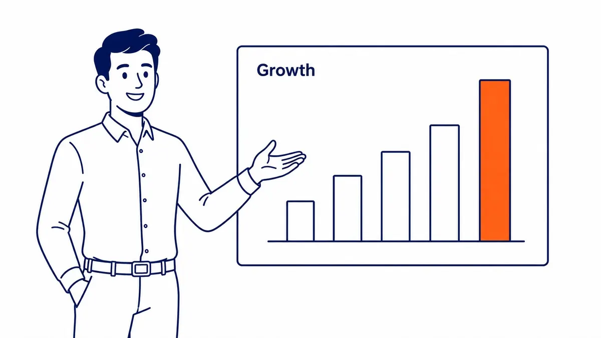 Strategy diagram showing Google Ads covering short-term traffic while SEO builds long-term organic authority