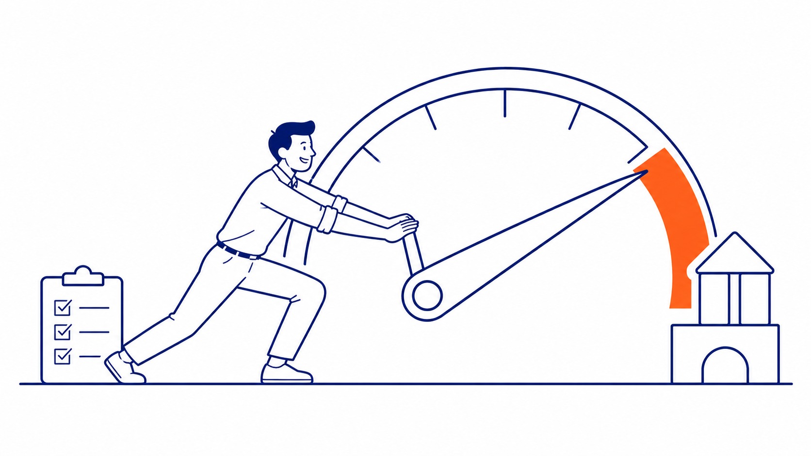 Monthly SEO work breakdown for the first three months
