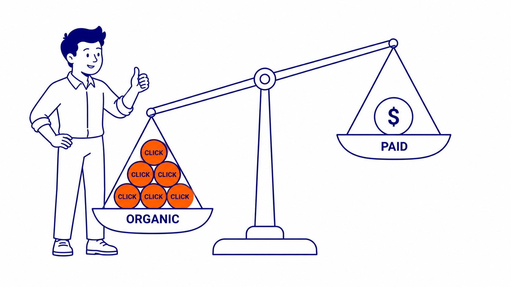 The Realistic Timeline: When Does Movement Start?: Three to six months before meaningful movement on most competitive terms. That is the realistic timeline. Illustration for is-seo-worth-it-for-small-business.