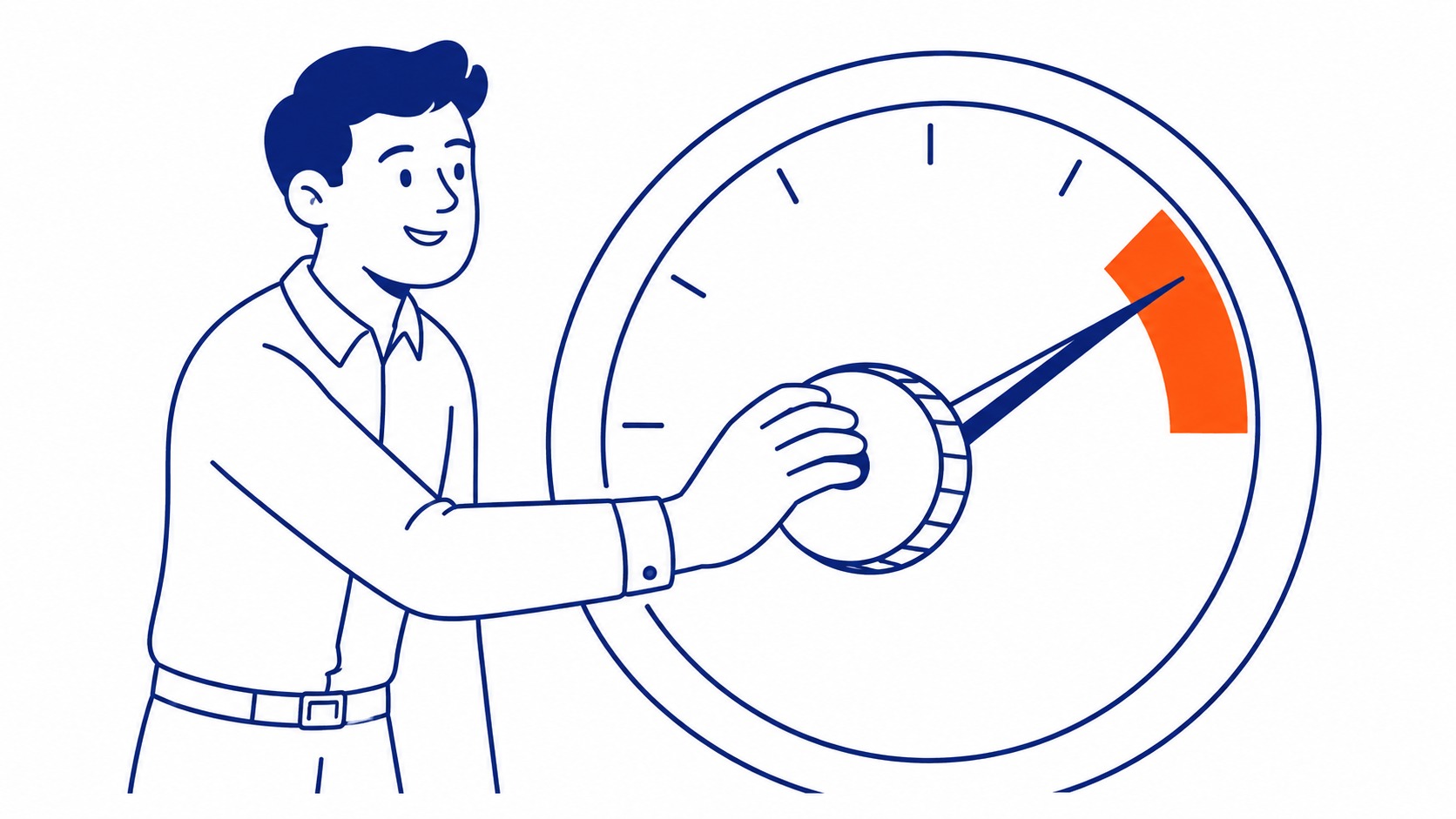 Branded vs non-branded search traffic diagram