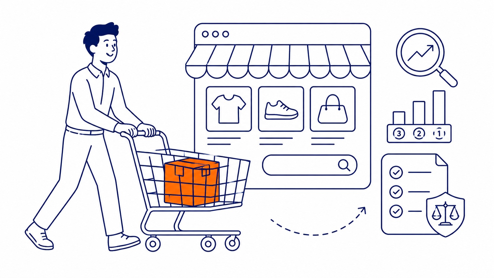 E-commerce SEO category page prioritization strategy with product duplicate content management