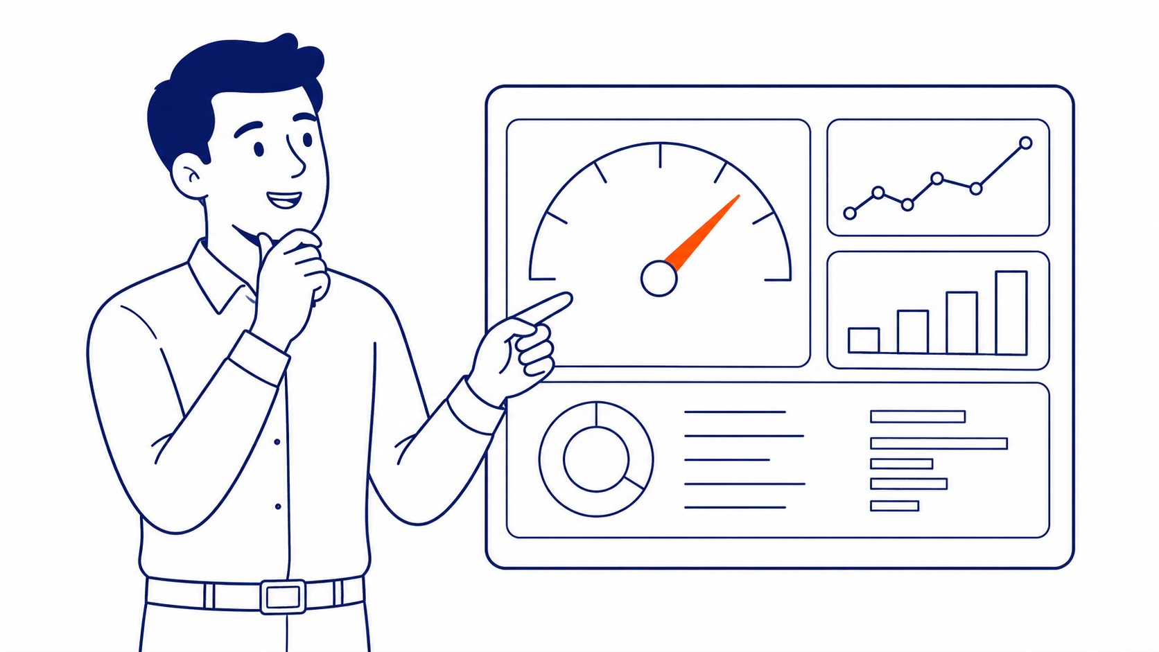 Comparison of SEO visibility score ranges across website types, from under 5 percent for new sites to above 50 percent for established brands