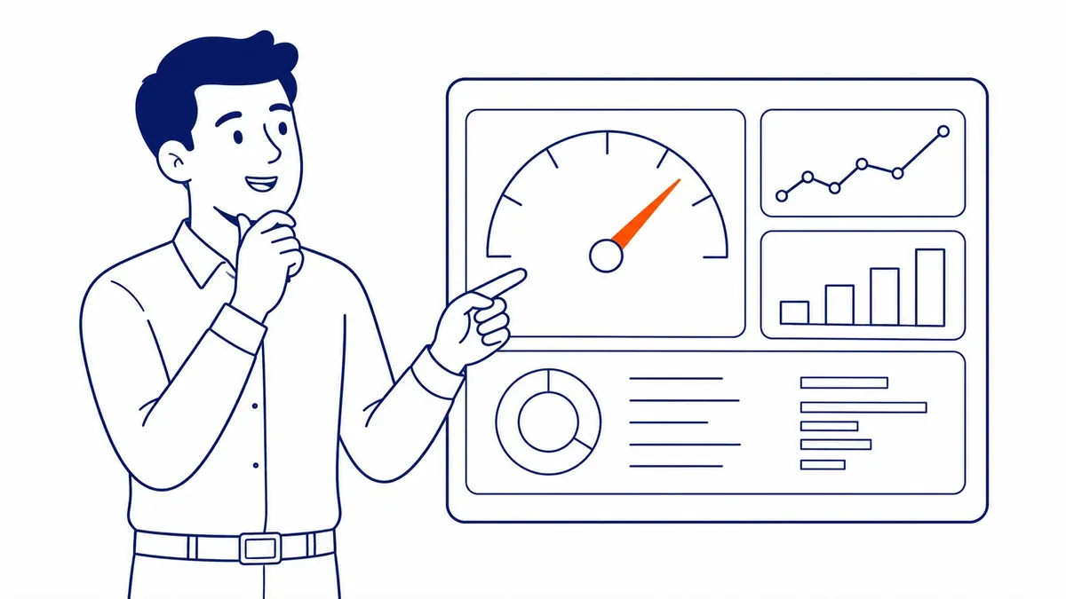 Comparison of SEO visibility score ranges across website types, from under 5 percent for new sites to above 50 percent for established brands