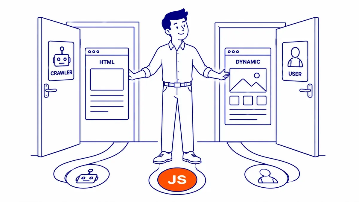 Flow chart of IP-based, user-agent, and JavaScript cloaking detection methods