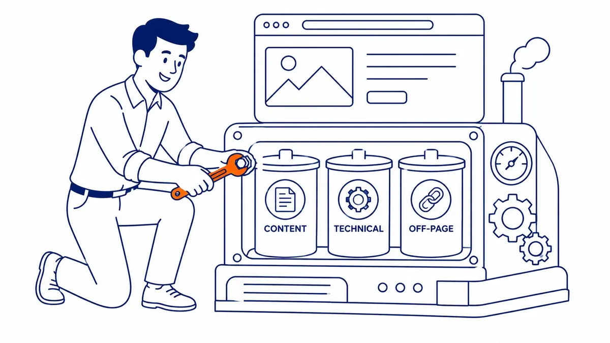 Content SEO illustration