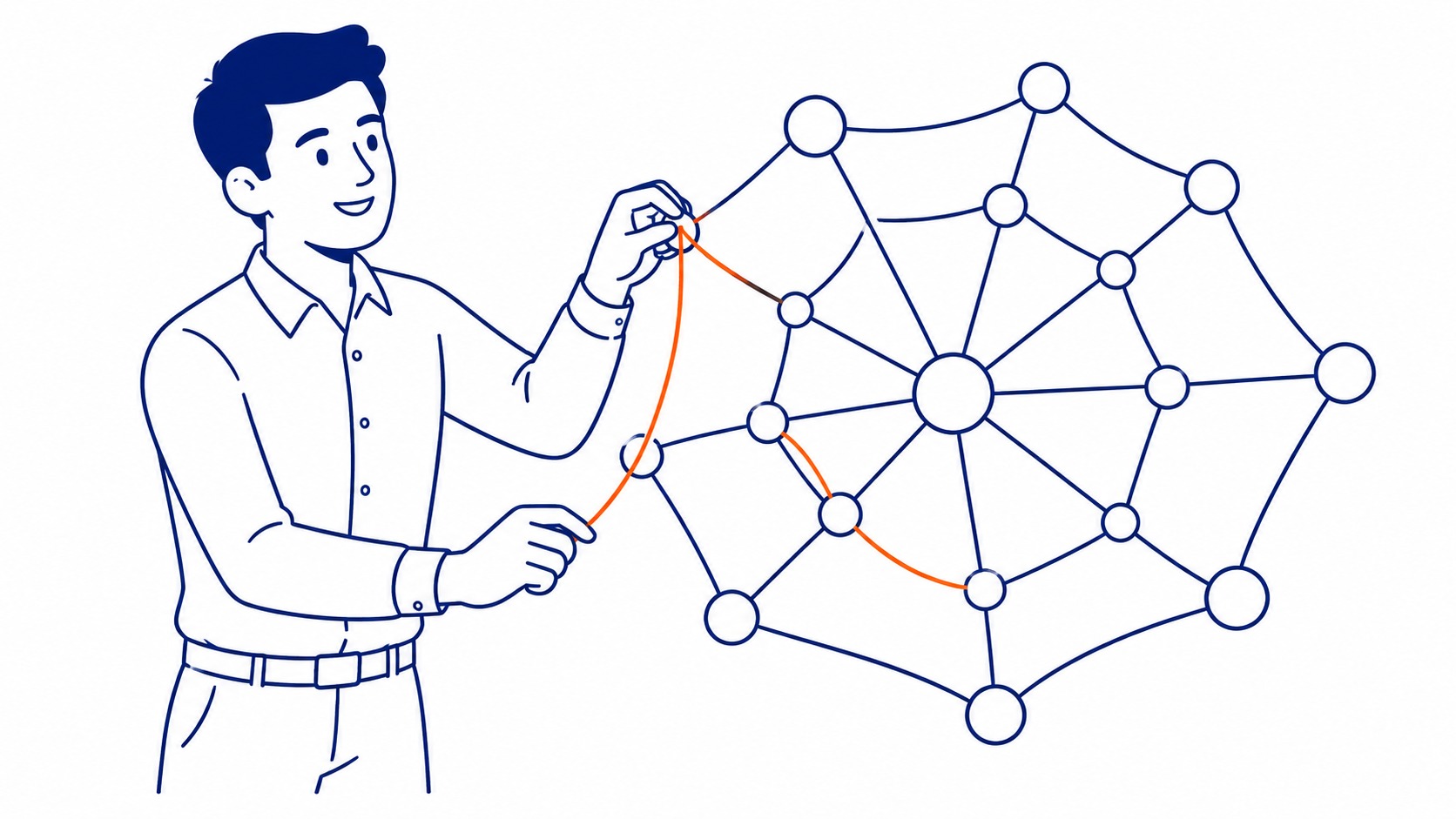 Backlink building strategy diagram showing quality over quantity for new websites in the Google Sandbox