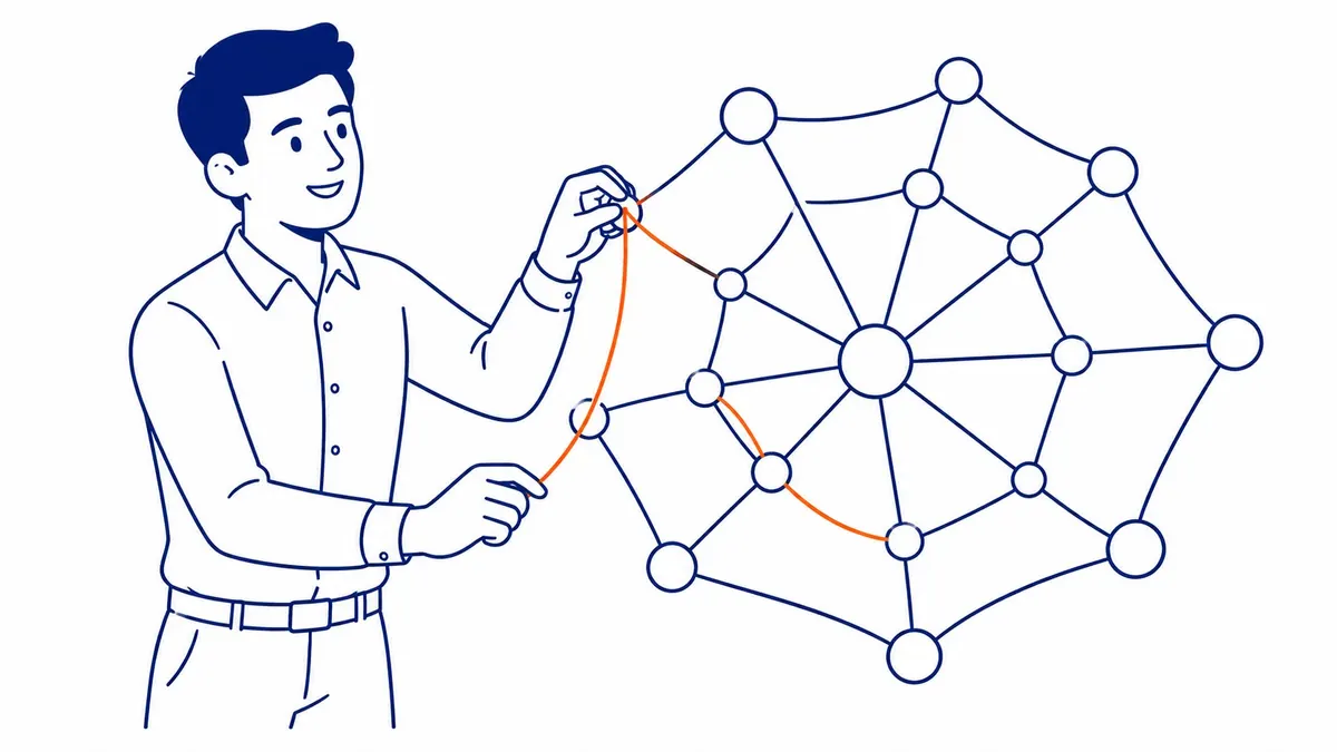 Backlink building strategy diagram showing quality over quantity for new websites in the Google Sandbox
