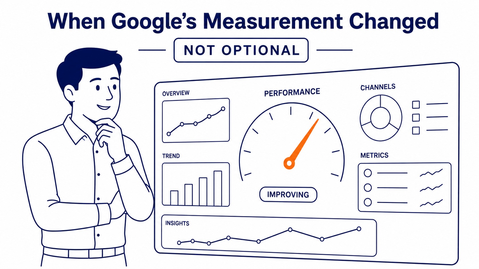 Timeline showing Google's shift from desktop-first to mobile-first indexing and the ranking implications for all websites