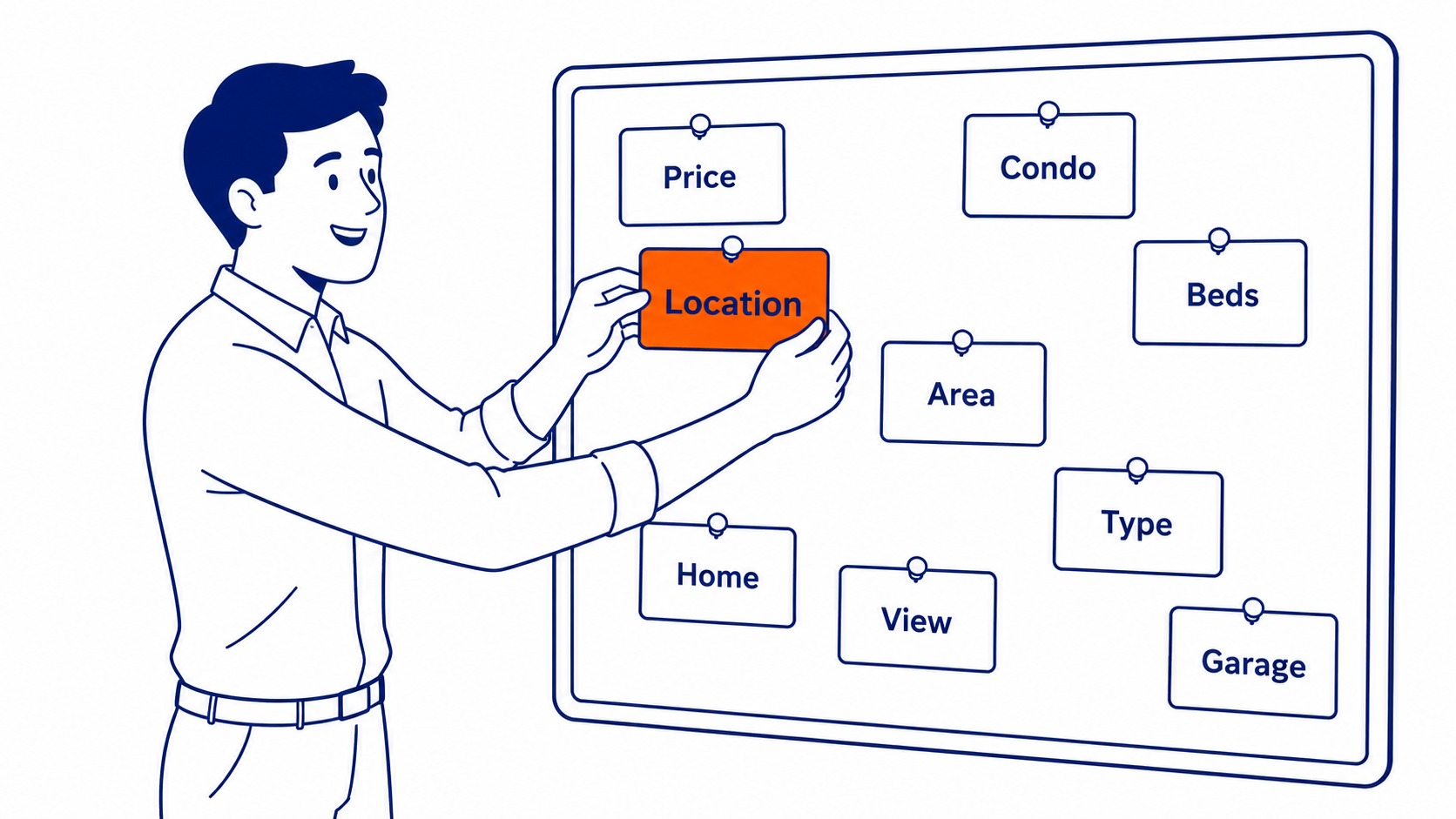Real estate website on-page SEO audit screen showing title tag, meta description, and header structure for a Calgary listing page