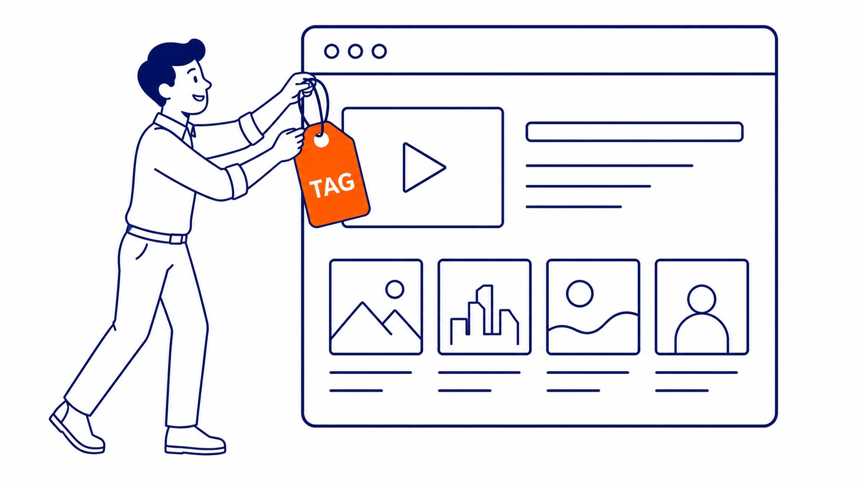 Closed captions and video transcripts create indexable text that search engines use to rank video content