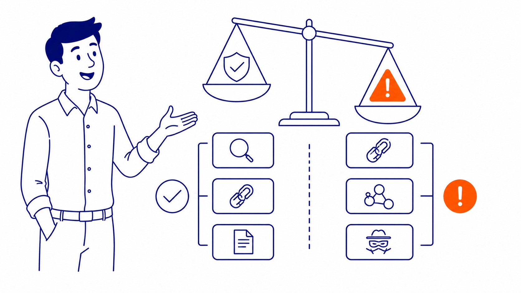What Tactics Are You Using, and Are Any of Them Risky?: Ask SEO consultants directly about tactics that may conflict with Google's guidelines. White hat holds; black hat costs you later. Illustration for what to ask seo consultants.