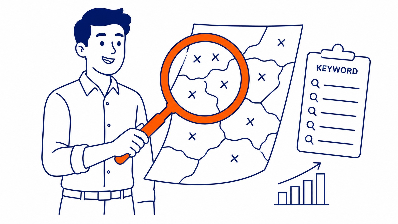 In-house SEO candidate demonstrating keyword research workflow using Ahrefs and Semrush for search intent mapping