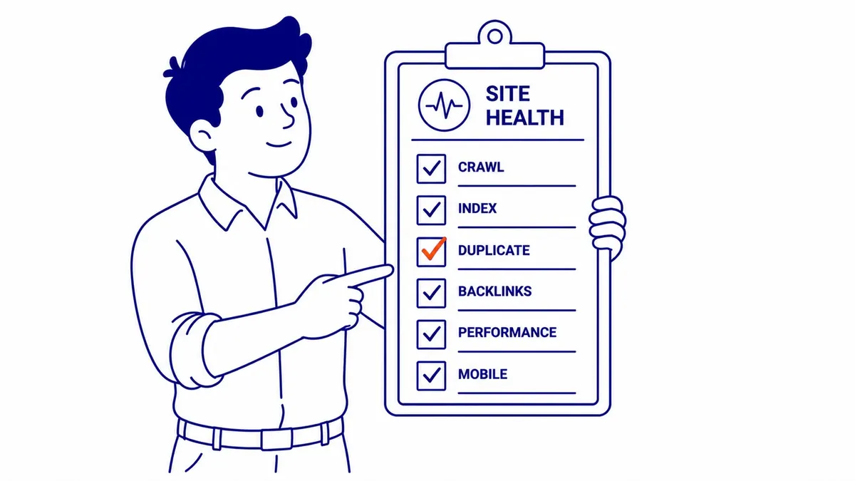 Why an SEO Audit Is Important: Most site owners arrive thinking they need more content. Illustration for why seo audit is important.