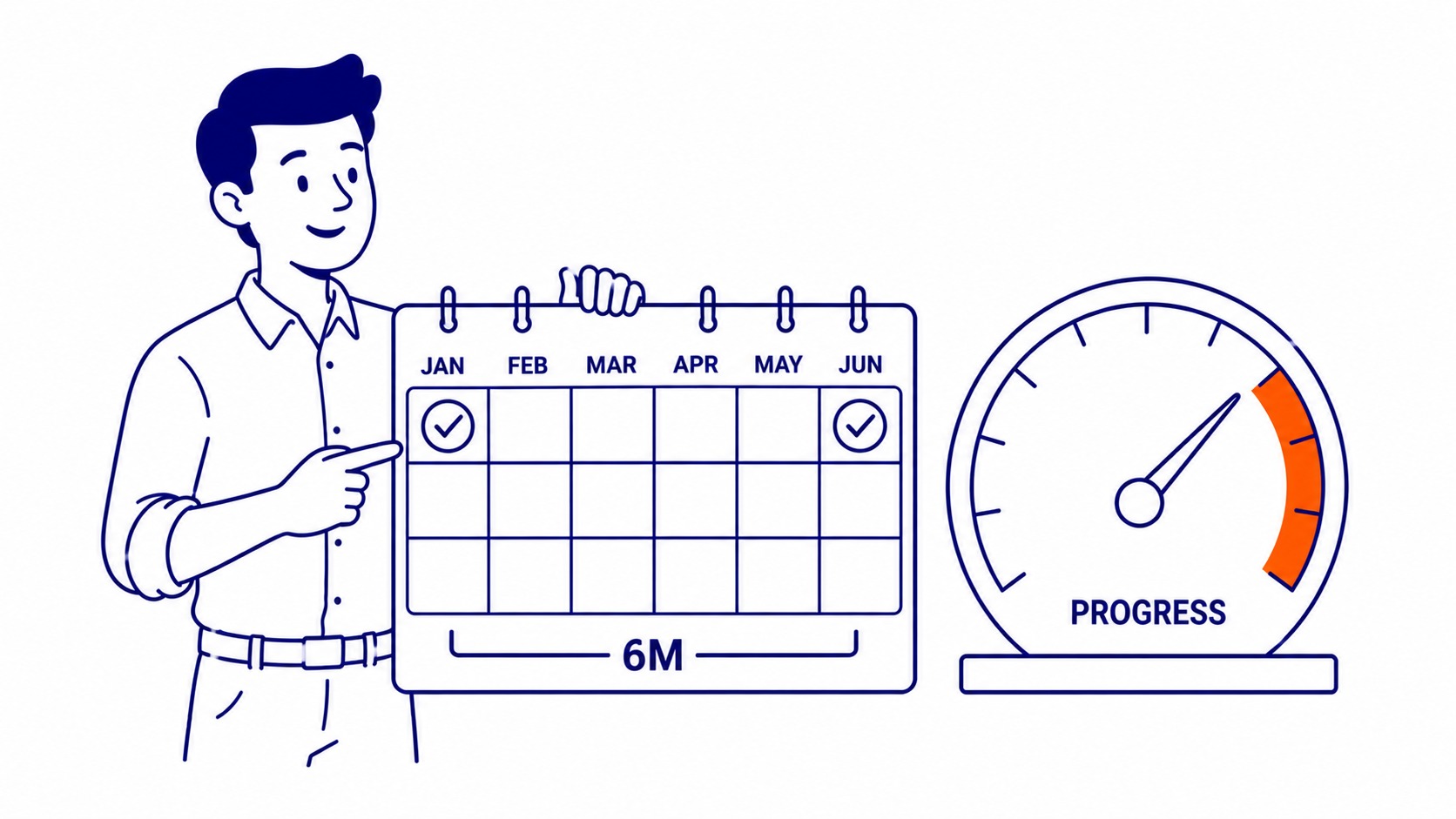 How Often Should You Run an SEO Audit: Regular SEO audits give you a benchmark for tracking site performance over time. Illustration for why seo audit is important.