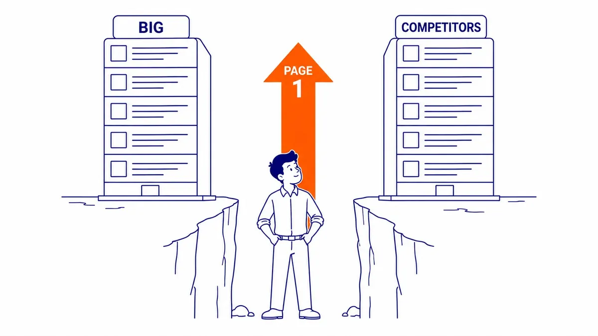How Organic Rankings Keep Delivering: paid campaigns end with the budget but organic traffic does not stop when you do. Illustration for why-seo-is-important-for-small-business.