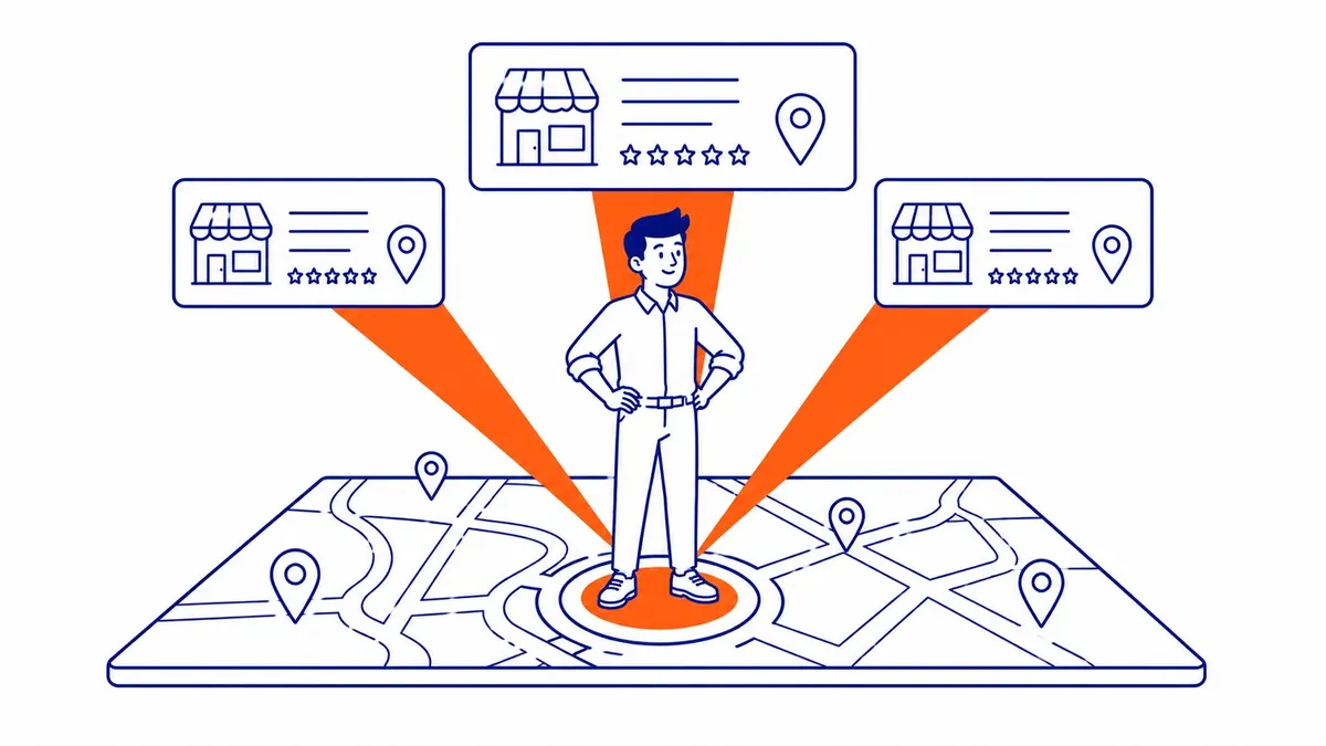 Keywords: Connecting Your Website to the Right Buyers: keyword research reveals what potential customers actually search for versus what businesses assume they search for. Illustration for why-seo-is-important-for-small-business.