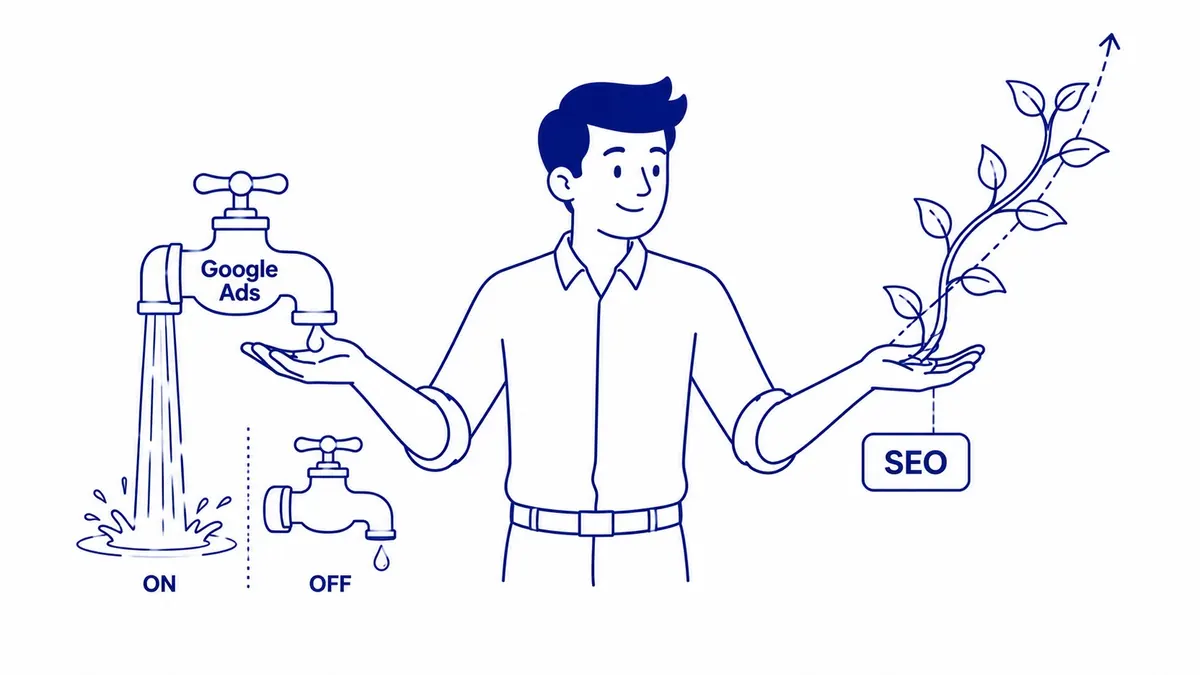 Where To Start With Limited Resources: a website SEO audit surfaces what needs fixing and where the fastest wins are. Illustration for why-seo-is-important-for-small-business.