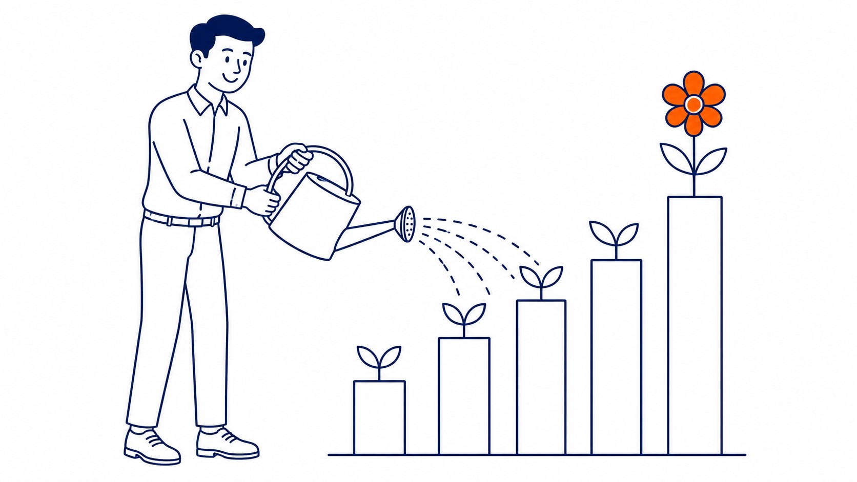 Visual showing original research and unique insights attracting inbound links from other sites