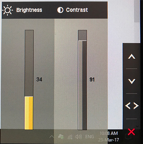 blue eye calibration software